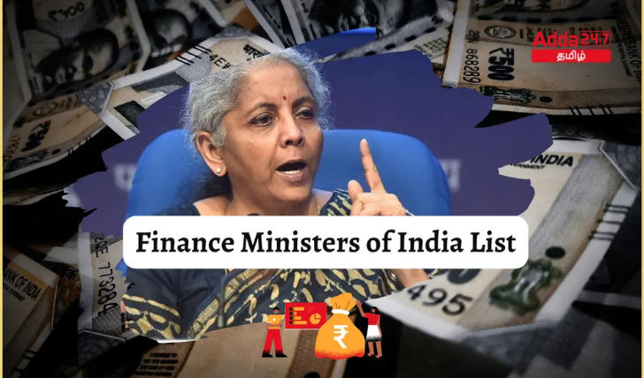 Finance Ministers of India