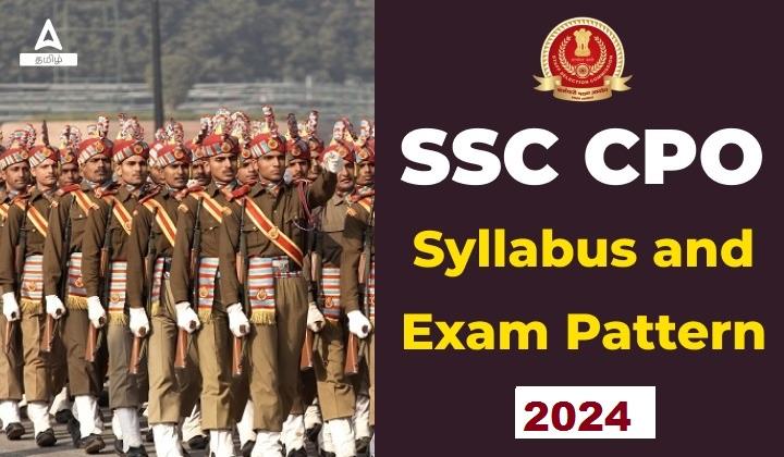 SSC CPO Syllabus