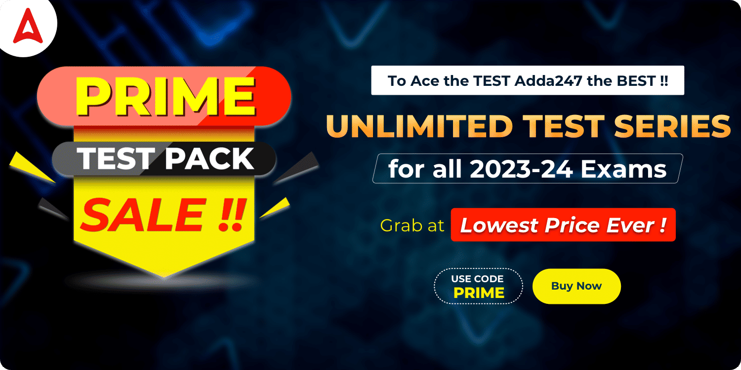 PRIME TEST PACK SALE