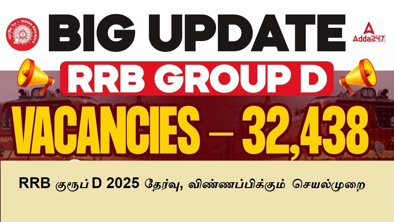 RRB Group D Recruitment 2025