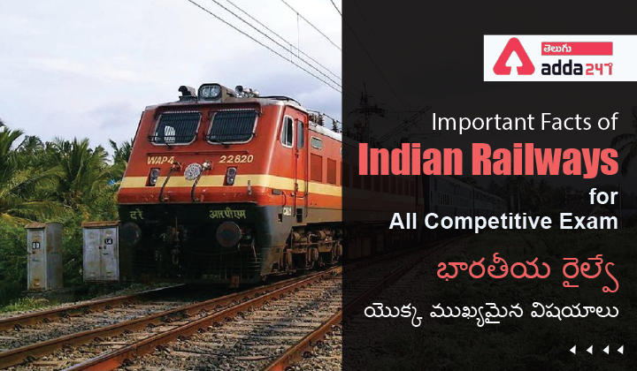 Important Facts of Indian Railways for All Competitive Exams, |_30.1