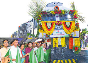 First passenger train starts from Medak