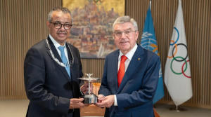 IOC awards Olympic Order to WHO Director-General Tedros Ghebreyesus