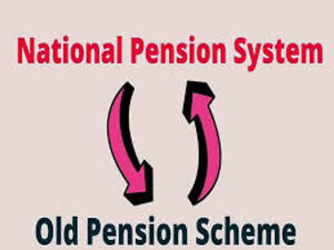 Government Employee Unions Rally for Pension Rights in Delhi 