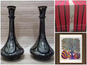 PM Modi gifts Bidri Surahi, Nagaland Shawl, and Gond Painting to BRICS leaders 