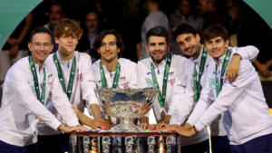 Italy defeat Australia to win Davis Cup for first time since 1976 