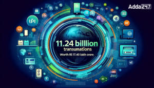 UPI recorded 11.24 billion transactions worth Rs 17.40 lakh crore 