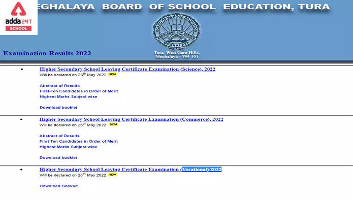 MBOSE HSSLC Result 2022 out @www.megresults.nic.in, mbose in_30.1
