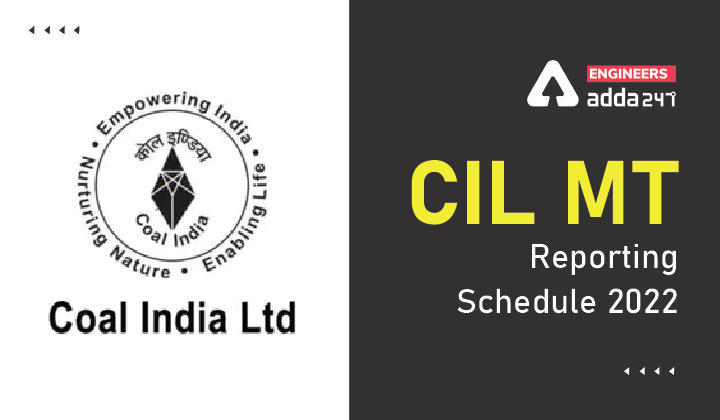 CIL MT Reporting Schedule 2022