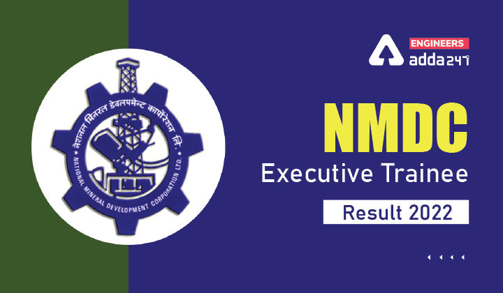 NMDC Result 2022