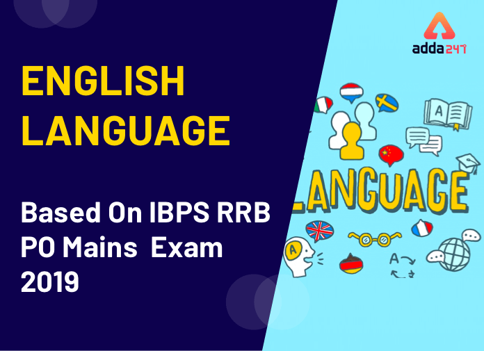 English Quiz IBPS RRB Clerk Mains 2019 for 15th October | Latest Hindi Banking jobs_2.1