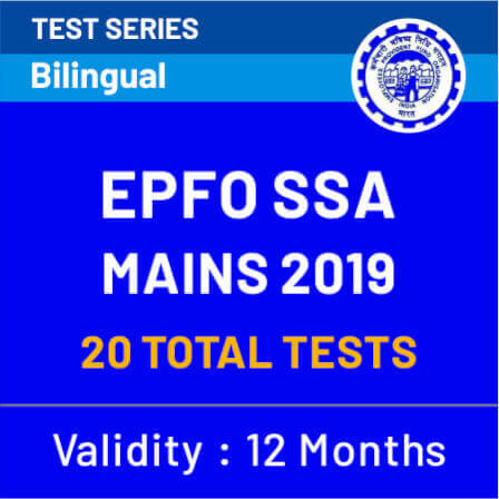 EPFO असिस्टेंट और SSA मेंस टेस्ट सीरीज 2019 | Latest Hindi Banking jobs_4.1