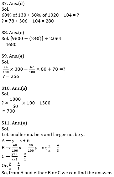 SBI Clerk Prelims Quant Daily Mock: 9th February 2020_11.1