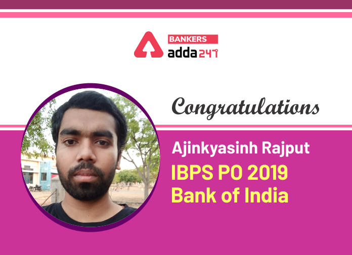 Ajinkyasinh Rajput - Bank of India - Blog