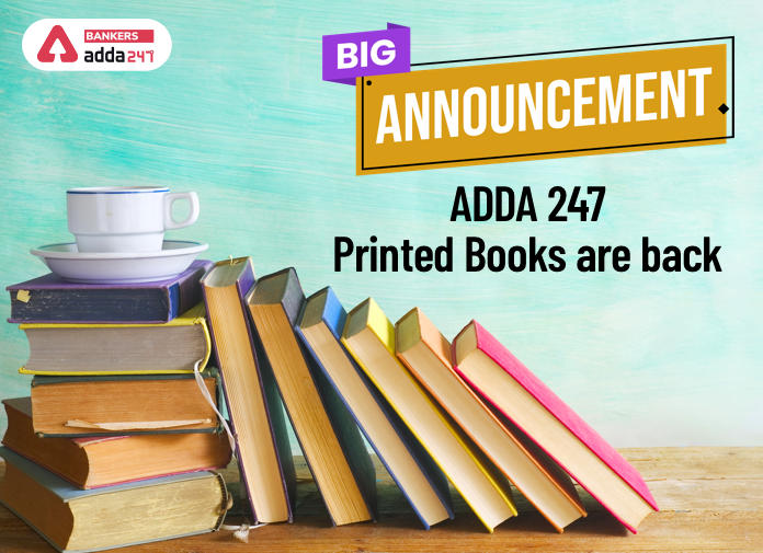 Big Announcement | ADDA247 Printed Books Are Back | Latest Hindi Banking jobs_2.1