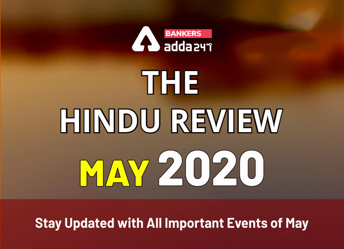 The Hindu Review May 2020