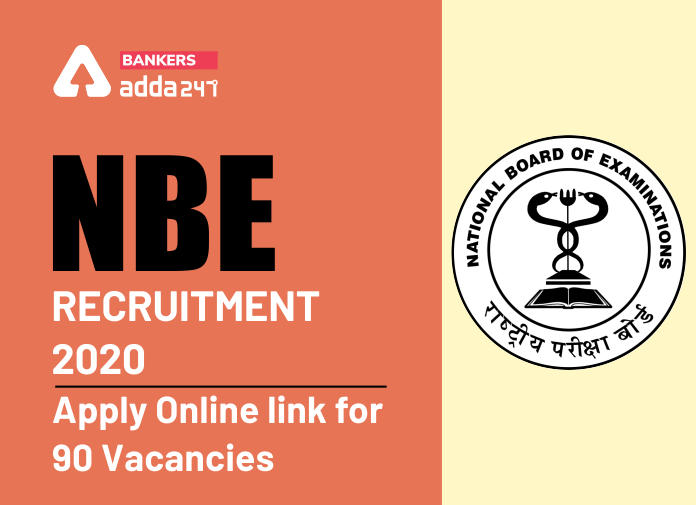 NBE Recruitment 2020 - Blog