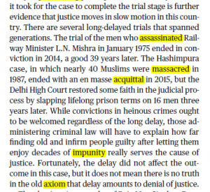 The Hindu Editorial Vocabulary- Justice, slow but sure | 23 July_4.1