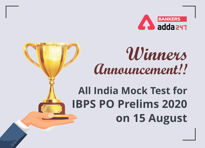 Winners Announcement!! - Blog