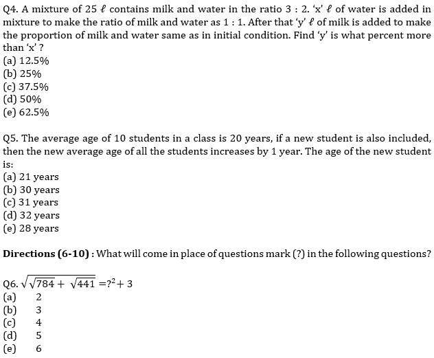 IBPS PO Prelims Quantitative Aptitude Mini Mock 13- Practice Set |_4.1