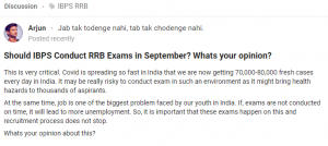 Should IBPS Conduct RRB 2020 Exams In September? Whats Your Opinion?_3.1