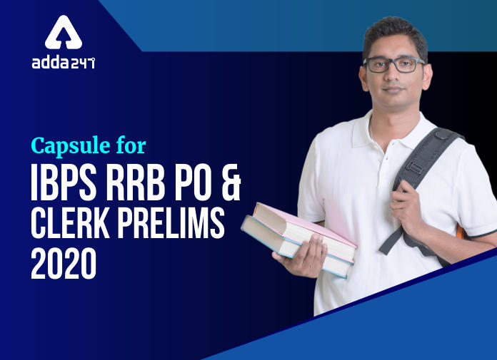 Capsule for IBPS RRB PO & Clerk Prelims 2020 - Blog
