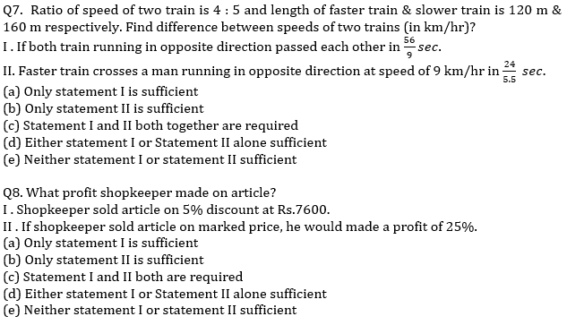 IBPS PO Prelims Quantitative Aptitude Mini Mock 18- Data Sufficiency |_5.1