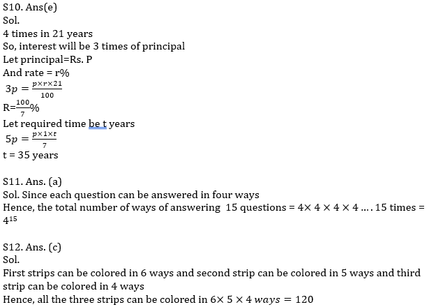 IBPS PO Prelims Quantitative Aptitude Mini Mock 36- Simple Interest & Compound Interest, Probability and Permutation & Combination |_11.1