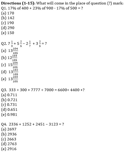 IBPS Clerk Prelims Quantitative Aptitude Mini Mock 2- Simplification |_4.1