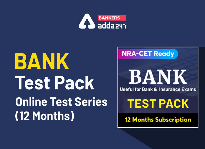 Bank Test Pack Online Test Series (12 Months) - Blog