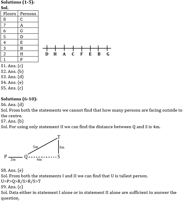 Reasoning Quiz for IBPS RRB Mains 2020, 30th September-Puzzle & Direction Sense |_3.1