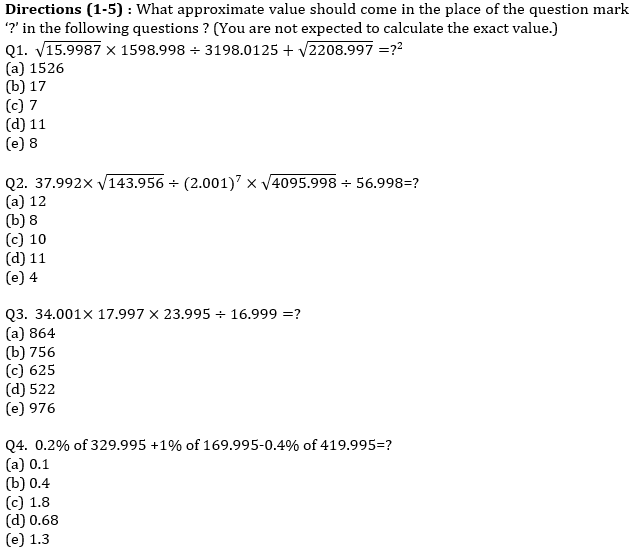 IBPS PO Prelims Quantitative Aptitude Mini Mock 47- Practice Set |_3.1