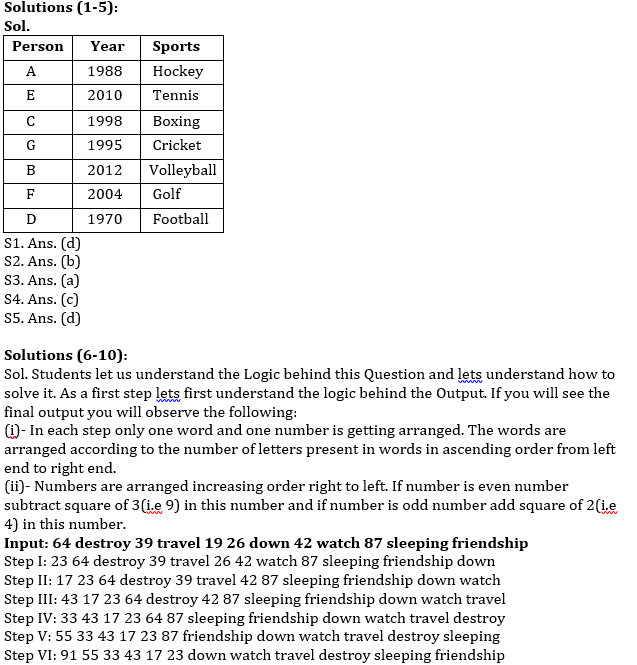 Reasoning Quiz for IBPS RRB Mains 2020, 3rd October-Puzzle & Blood Relation |_3.1