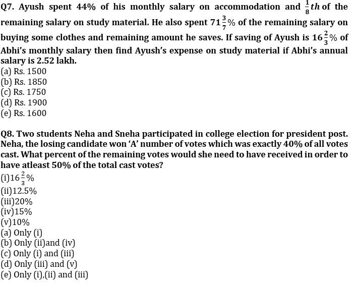 Quantitative Aptitude Quiz for IBPS 2020 Mains Exams- 27th November |_3.1