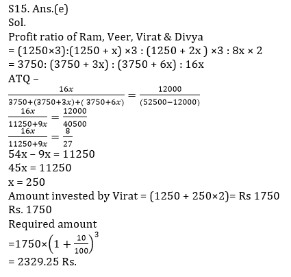 Quantitative Aptitude Quiz for IBPS 2020 Mains Exams- 29th November |_15.1