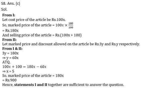 Quantitative Aptitude Quiz for IBPS 2020 Mains Exams- 31st December_11.1