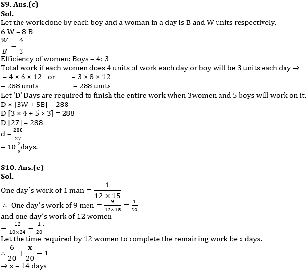 Time & Work and Pipe & Cistern Basic Quantitative Aptitude Quiz for All Banking Exams- 12th May |_11.1