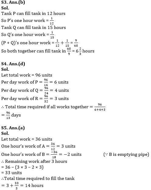 Time & Work and Pipe & Cistern Basic Quantitative Aptitude Quiz for All Banking Exams- 12th May |_9.1