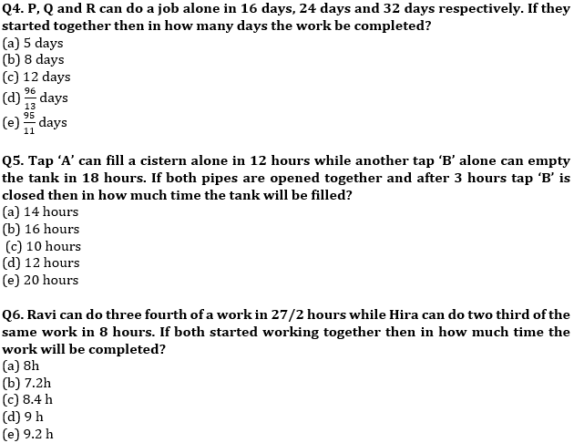 Time & Work and Pipe & Cistern Basic Quantitative Aptitude Quiz for All Banking Exams- 12th May |_4.1