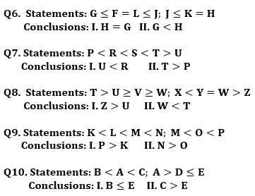 Revision Test Reasoning Quiz for All Banking Exams- 7th June_3.1