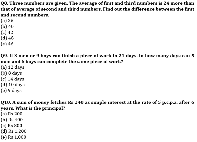 Quantitative Aptitude Quiz For Bank Prelims Exam 2021-25th December_6.1