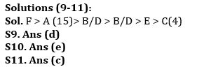 Reasoning Ability Quiz For ESIC- UDC, Steno, MTS Prelims 2022- 5th January_5.1