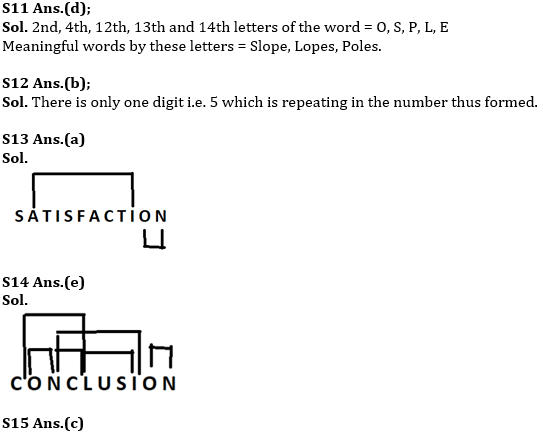 Reasoning Ability Quiz For ESIC- UDC, Steno, MTS Prelims 2022- 7th February_5.1