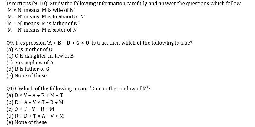 Reasoning Ability Quiz For RBI Grade B/ ECGC PO/ SIDBI Grade A Prelims 2022- 8th May |_3.1