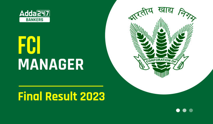 FCI Manager Final Result 2023