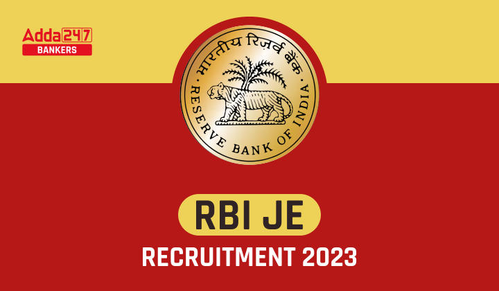 RBI JE Recruitment 2023