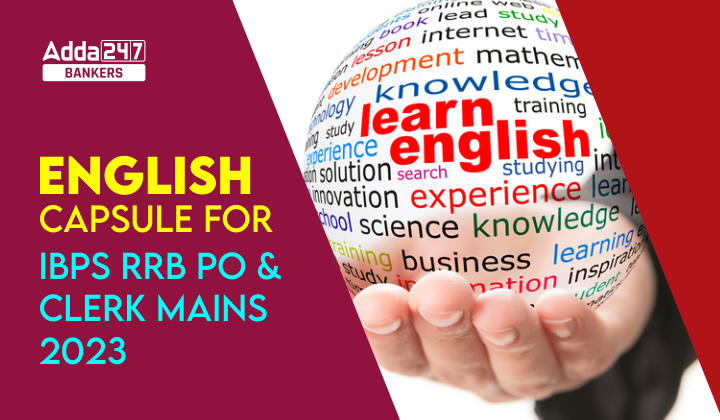 English Capsule For IBPS RRB PO and Clerk Mains 2023