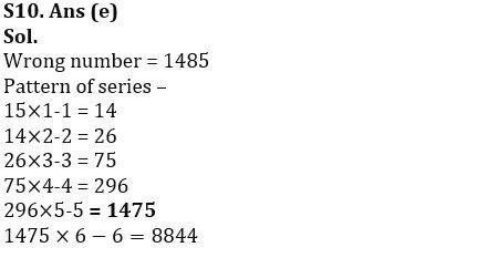 Quantitative Aptitude Quiz For SBI Clerk Prelims 2023-10th October