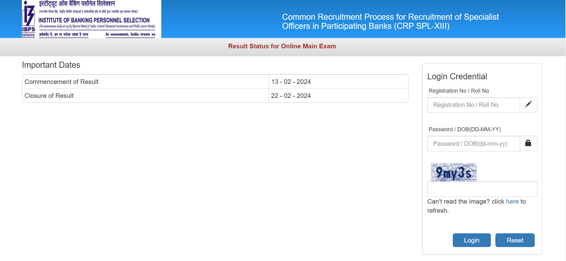 IBPS SO Mains Result 2024 Out, Phase 2 Result Link Active_3.1