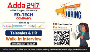 Adda247 is Hiring for Telesales and HR